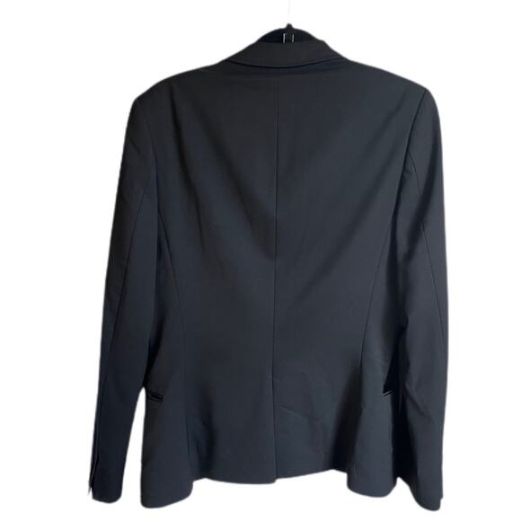 Ted Baker Black Single-Breasted Wool Blazer - Size 2/ Medium - Picture 2 of 6